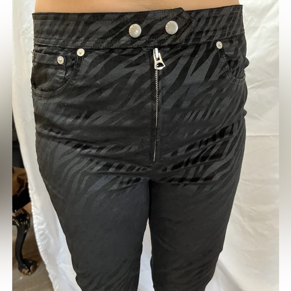 Rag & Bone black zebra pants - Picture 7 of 9